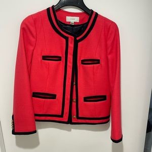 J.Crew lady jacket (pink/navy)